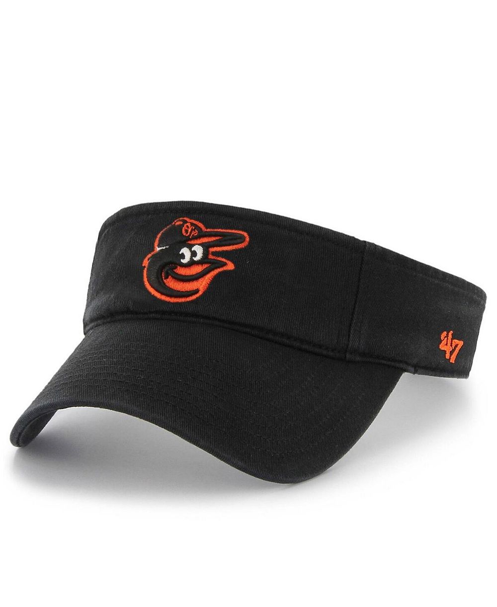 Мужская регулируемая кепка '47 Brand черного цвета с логотипом Baltimore Orioles