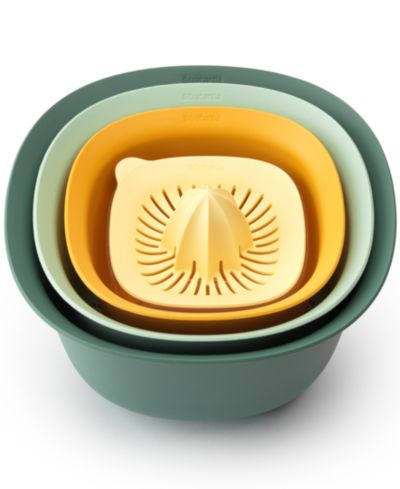 Brabantia Mixing Bowl Set with Colander & Juicer