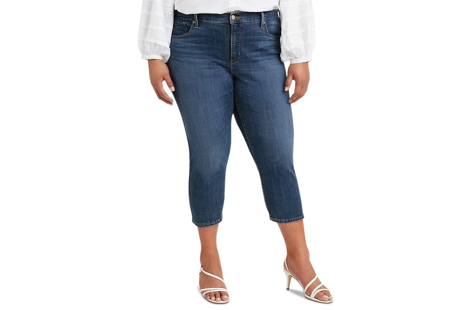 Levi's® Trendy Plus Size 311 Shaping Skinny Capri Jeans