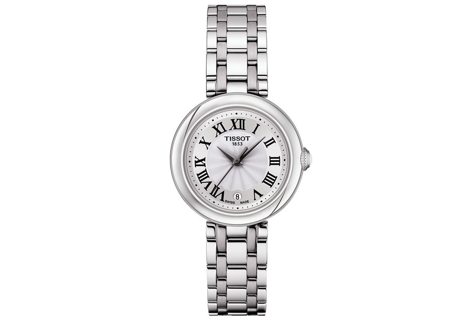 Tissot Женские швейцарские часы Bellissima из нержавеющей стали с браслетом 26mm