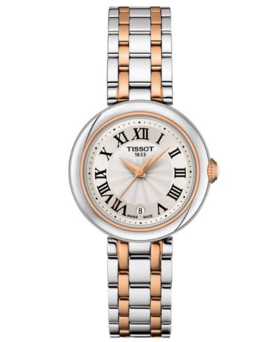 Женские швейцарские часы Tissot Bellissima Two-Tone со стальным браслетом 26mm