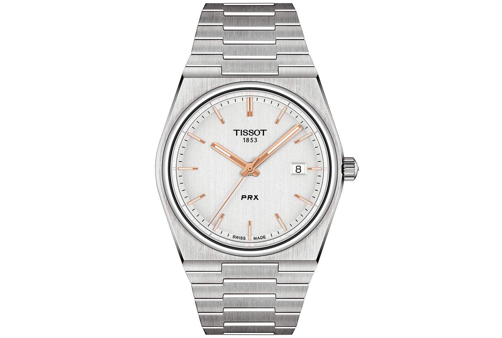 Мужские часы Tissot PRX Stainless Steel Bracelet 40mm