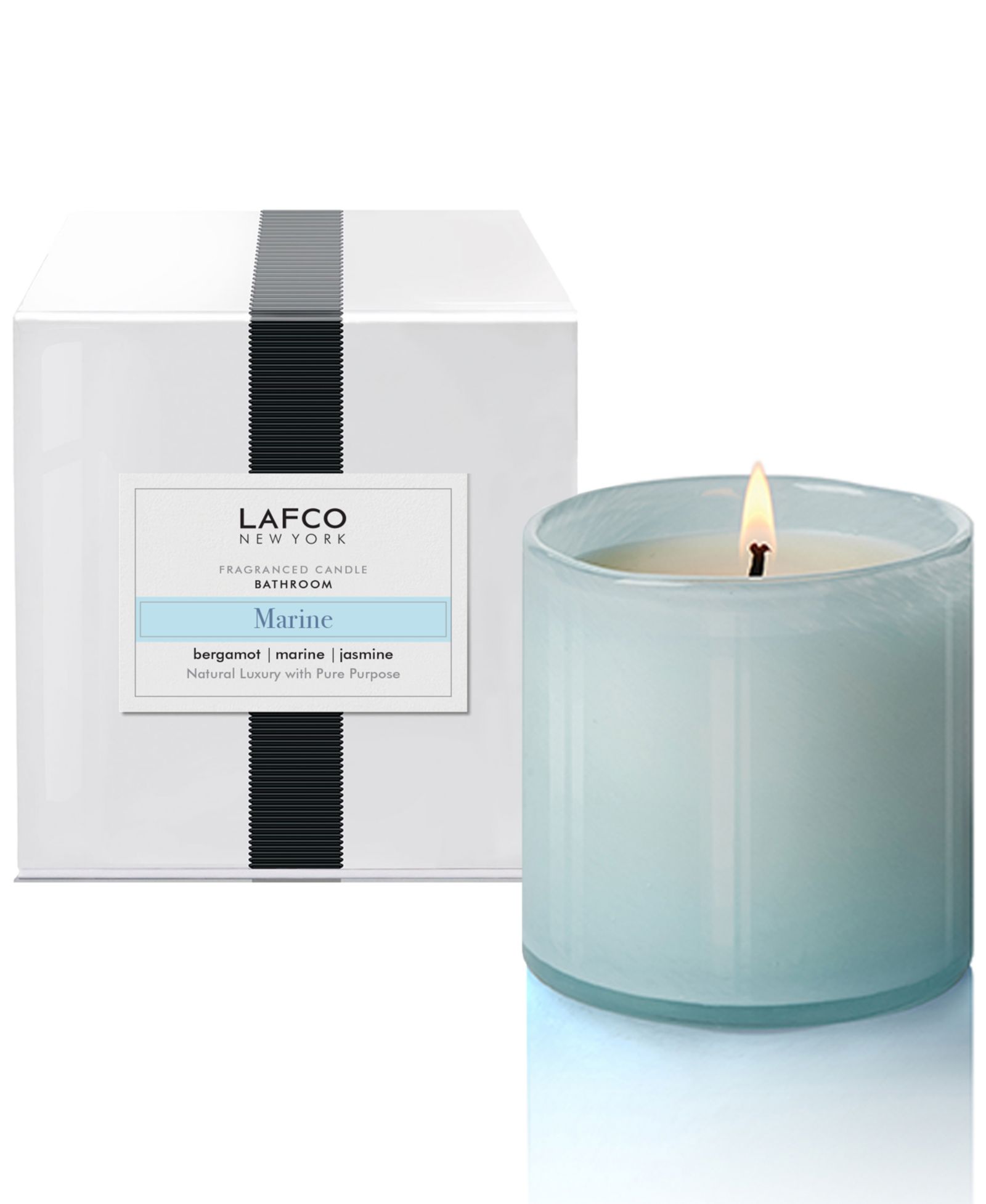 LAFCO New York Marine Bathroom Classic Candle, 6.5-oz.