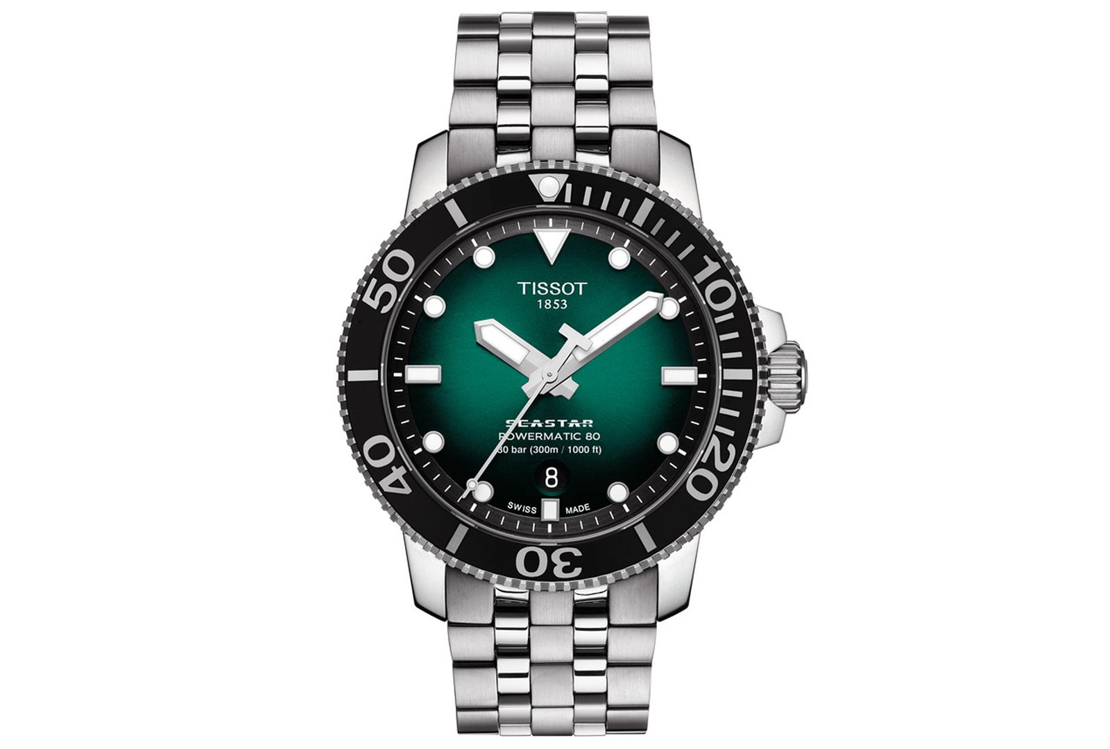 Мужские часы Tissot Seastar 1000 Automatic, сталь, 43mm