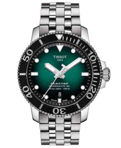 Мужские часы Tissot Seastar 1000 Automatic, сталь, 43mm