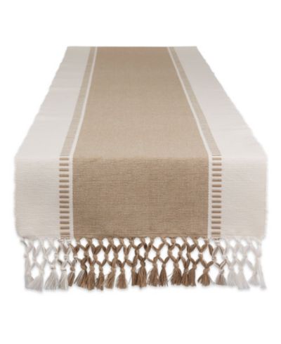 Дорожка для стола Design Imports Dobby Stripe 13" x 72"