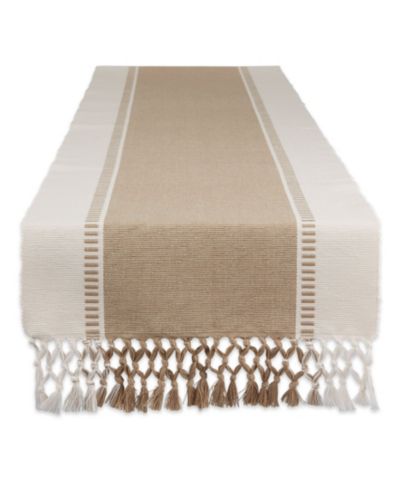 Дорожка для стола Design Imports Dobby Stripe, 13" x 108"