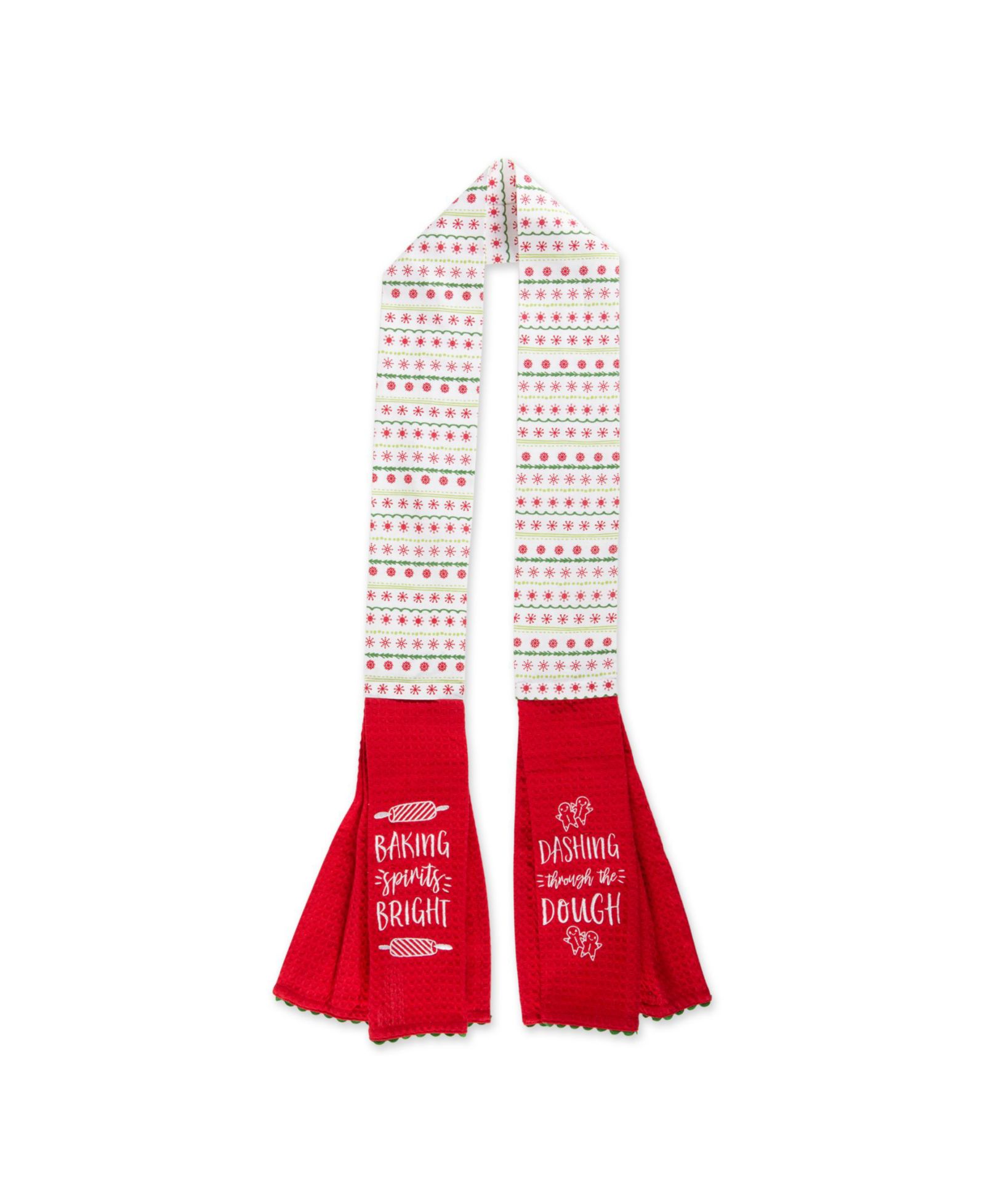 Design Imports Кухонное полотенце Holiday Baking, 4" x 70"