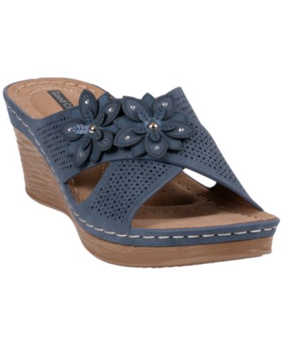 Женские босоножки на платформе GC Shoes Nylie Slip-On Wedge