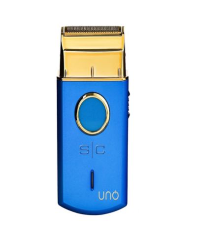 Мужская бритва StyleCraft Professional Uno дорожная с USB, перезаряжаемая, с колпачком - Blue