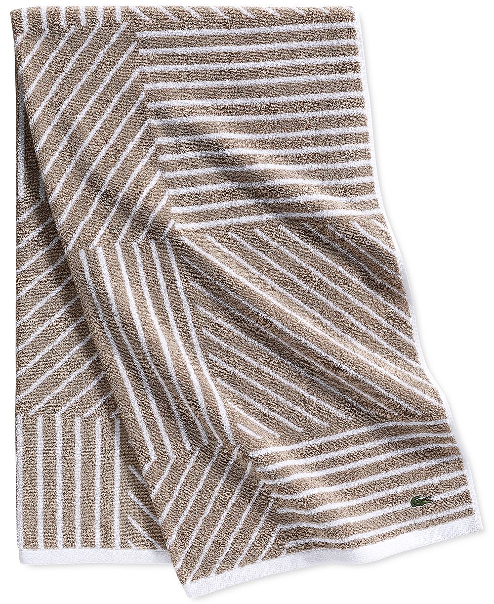 Lacoste Home Guethary Bath Towel, 30" x 54"