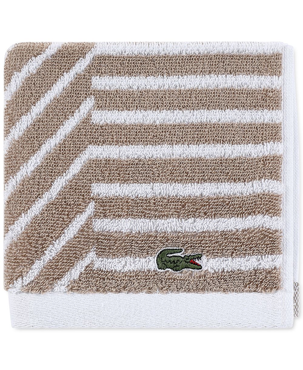 Lacoste Home Guethary Washcloth, 13" x 13"