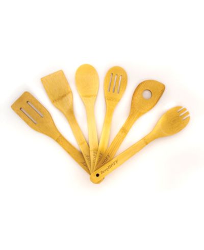 Bamboo 6 Piece Utensils Set