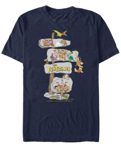 Мужская футболка The Flintstones Box Up Stones, короткий рукав