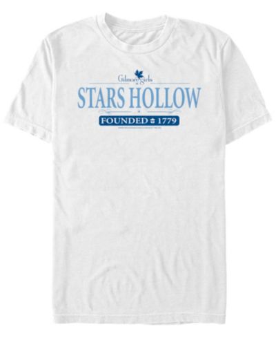 Men's Gilmore Girls TV Stars Hollow Short Sleeve T-shirt