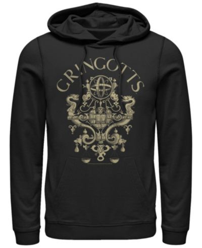 Мужское флисовое худи Harry Potter Sorcerer's Stone Gringotts Logo