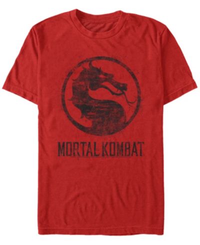 Мужская футболка Mortal Kombat Klassic Splatter Logo