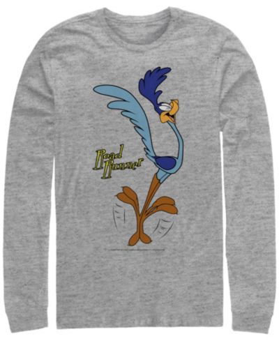 Мужская футболка с длинным рукавом «Looney Tunes» лица Дорожного бегуна
