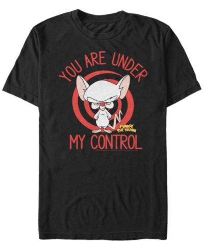 Мужская футболка Pinky The Brain You Are Under My Control Short Sleeve
