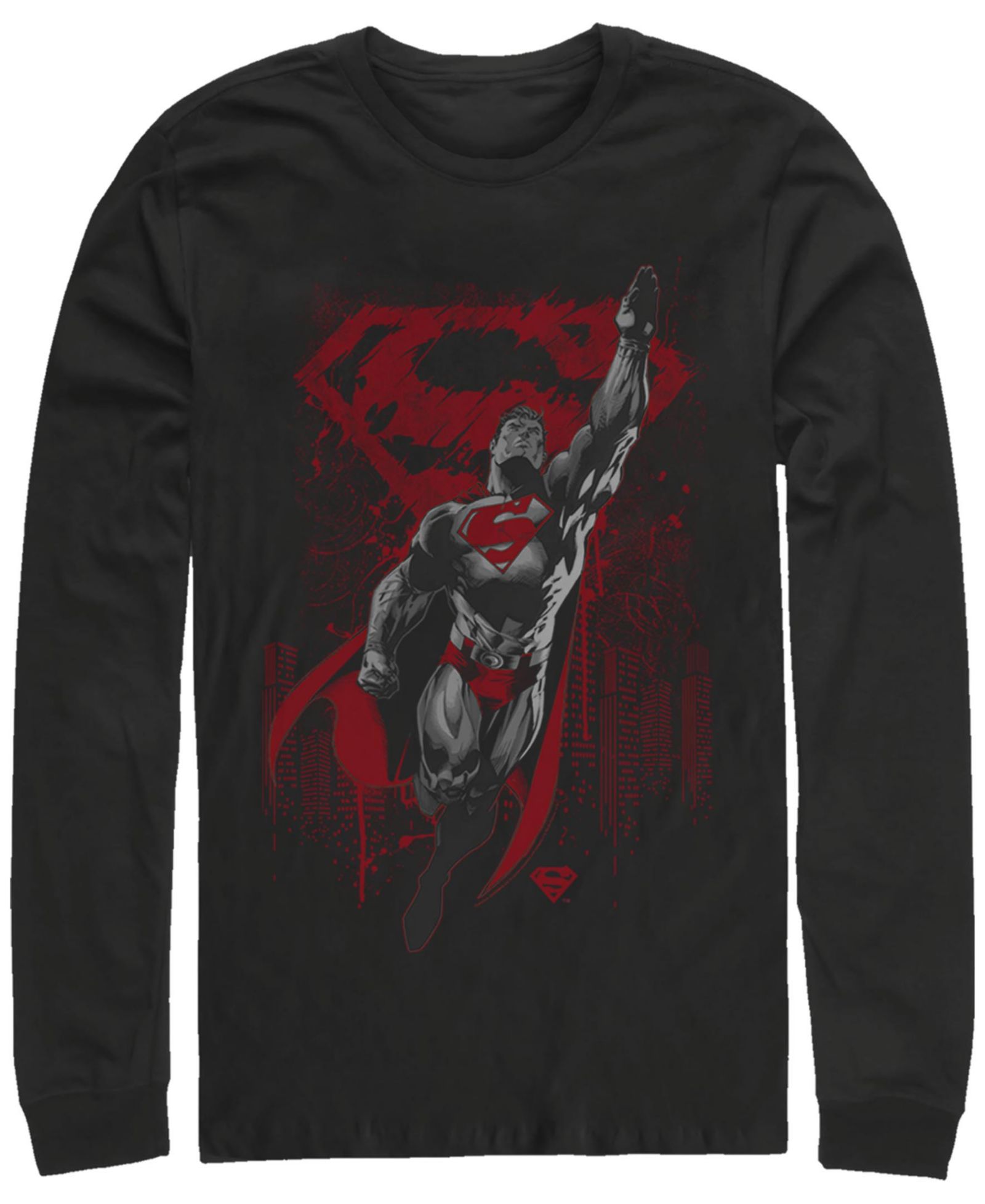 Мужская футболка Fifth Sun Superman Kryptons Living Legacy Long Sleeve Crew
