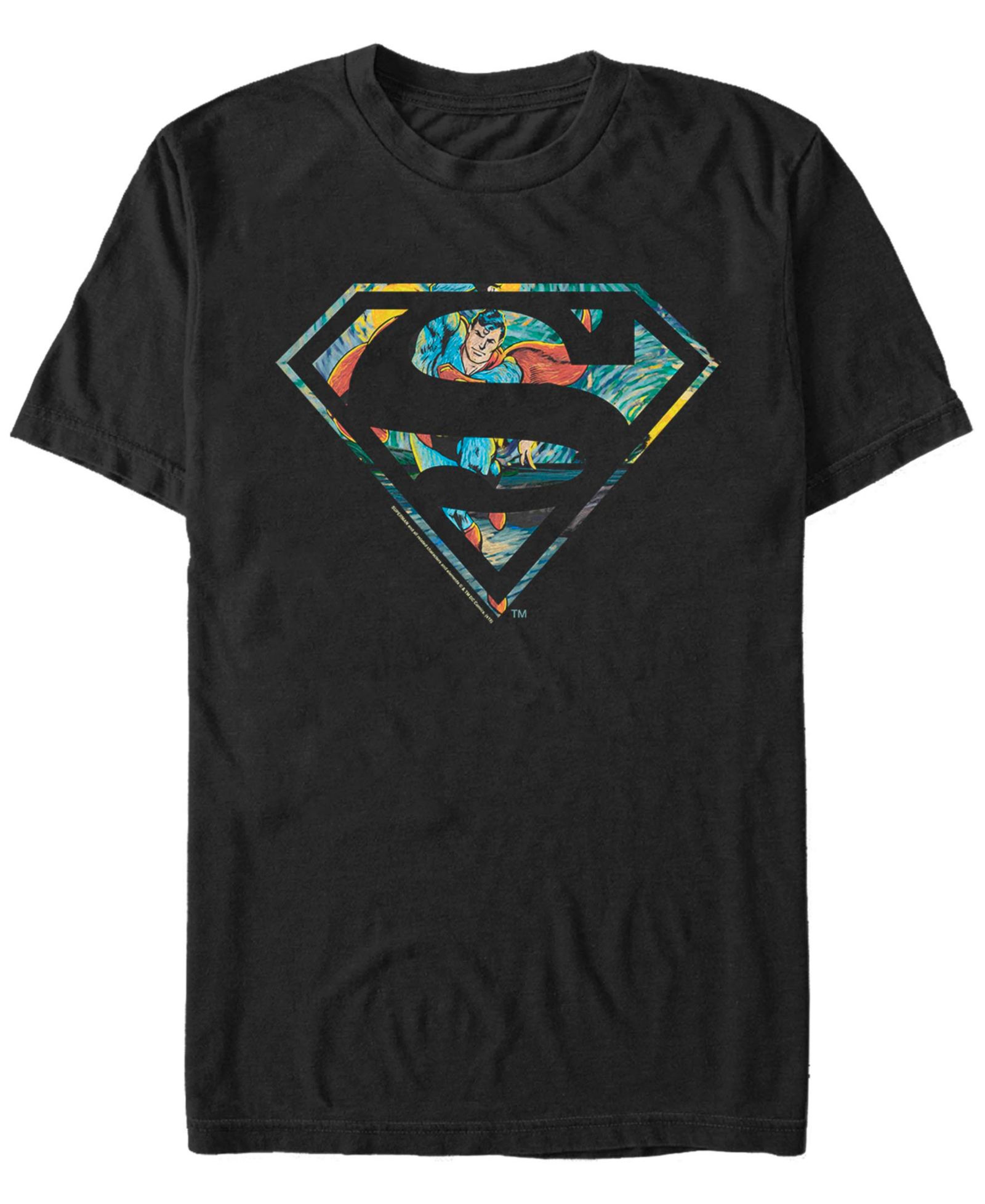 Men's Superman Superman Night Short Sleeve T-shirt