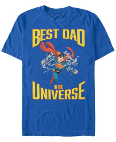 Мужская футболка Superman Super Best Dad Short Sleeve T-shirt