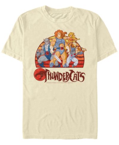 Мужская футболка Thundercats Group Retro Sunset с коротким рукавом