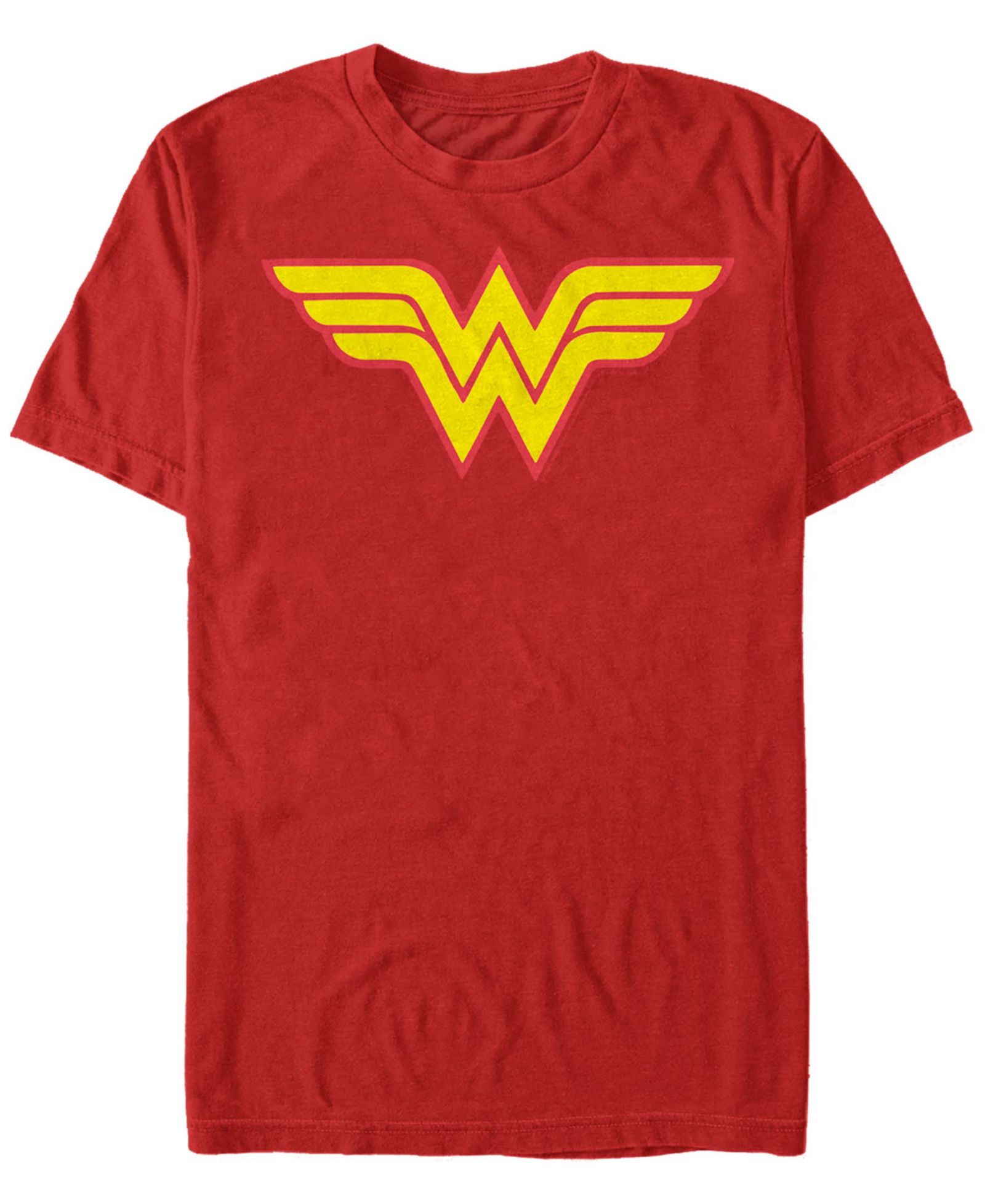 Мужская футболка Wonder Woman с логотипом, короткий рукав