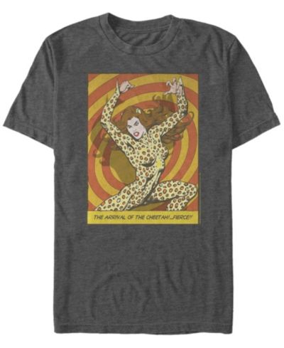 Мужская футболка Wonder Woman Cheetah Fierce с коротким рукавом