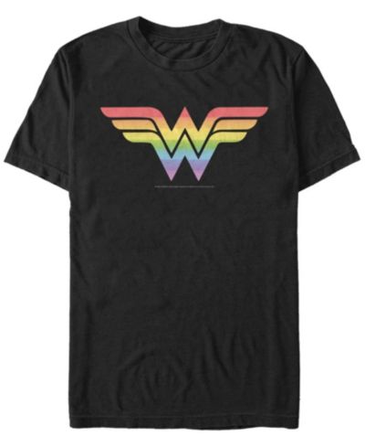Мужская футболка Wonder Woman Rainbow