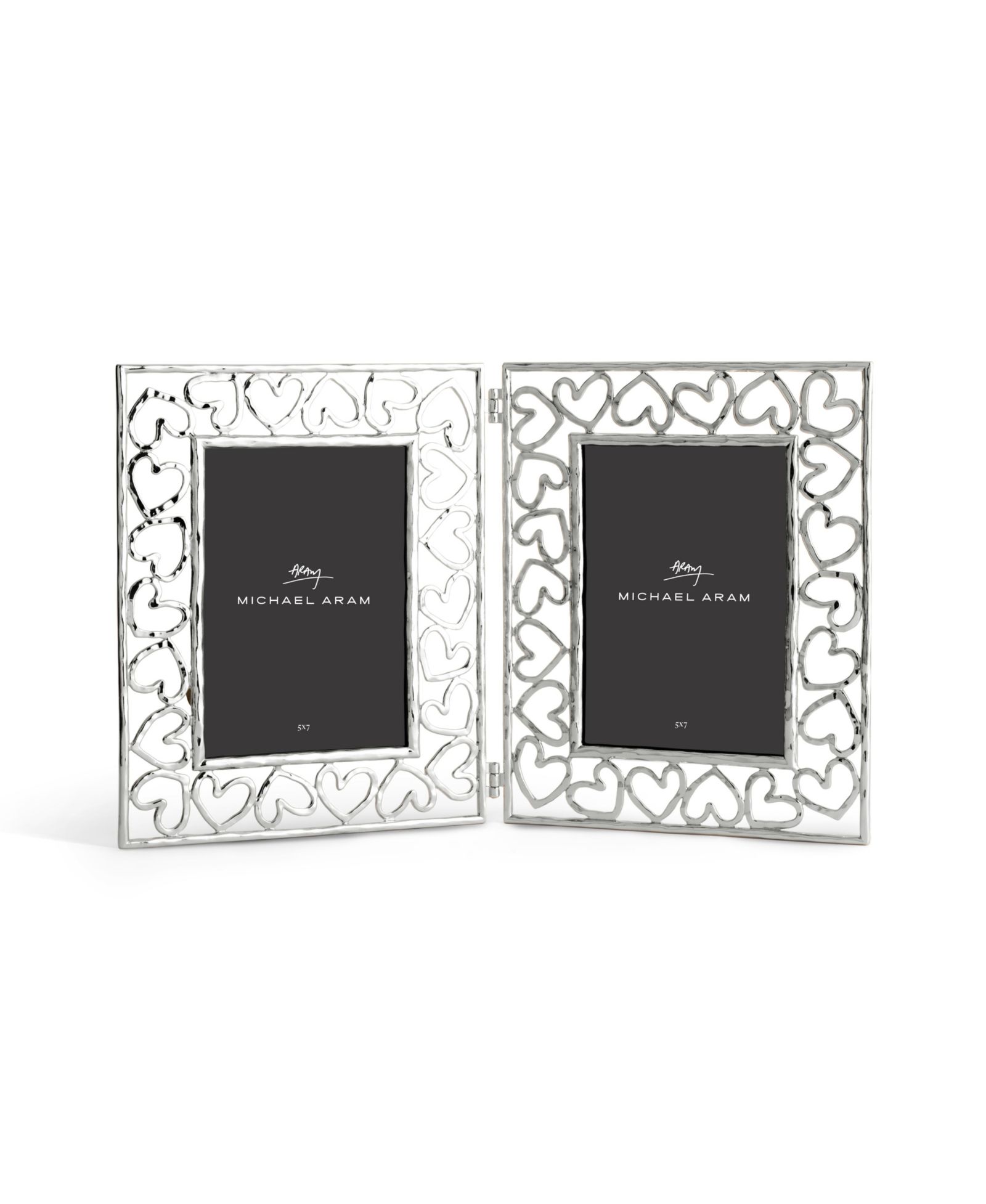 Michael Aram Double Heart Frame 5x7