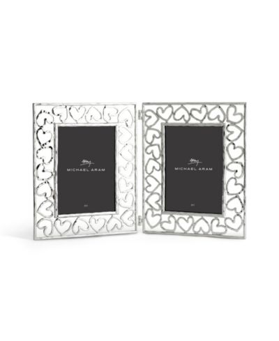 Рамка для фото Michael Aram Double Heart Frame 5x7