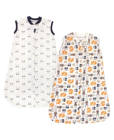Hudson Baby Детский стеганый спальный мешок без рукавов Premium Quilted