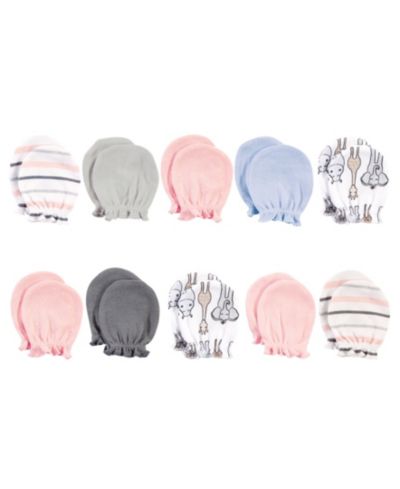 Хлопковые варежки Hudson Baby Cotton Scratch Mittens