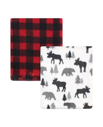 Набор Hudson Baby Boys Sumptuous Plush Throws Duo