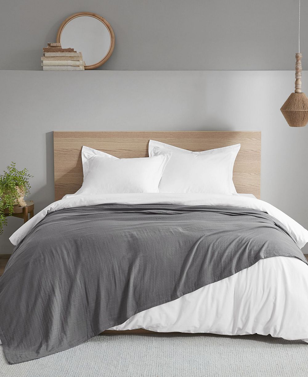 Madison Park Gauze Blanket, King