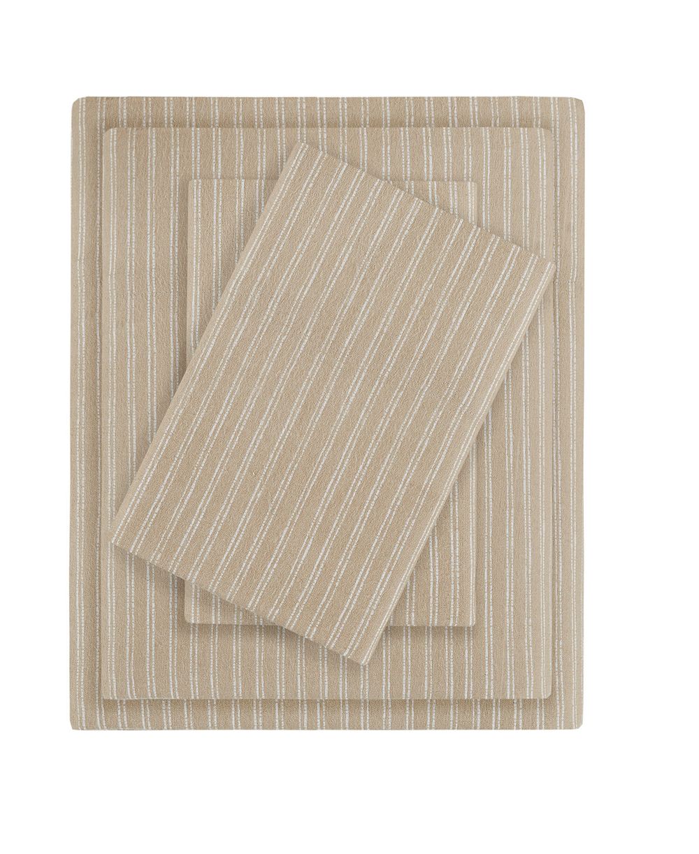 Beautyrest Extra Deep Pocket Cotton Flannel 4-Pc. Sheet Set, Full
