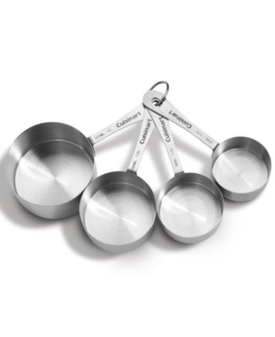 Cuisinart набор мерных стаканов из нержавеющей стали, 4 шт.