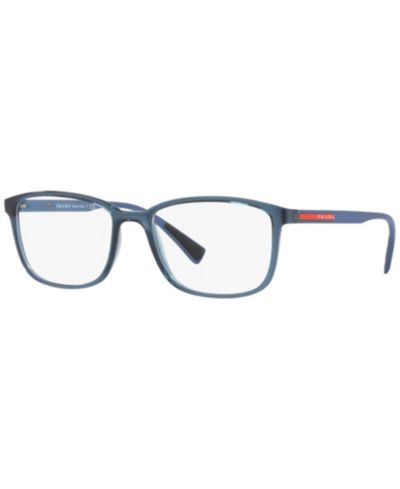 Prada Linea Rossa Man Rectangle Plastic PS 04IV Lifestyle Eyeglasses