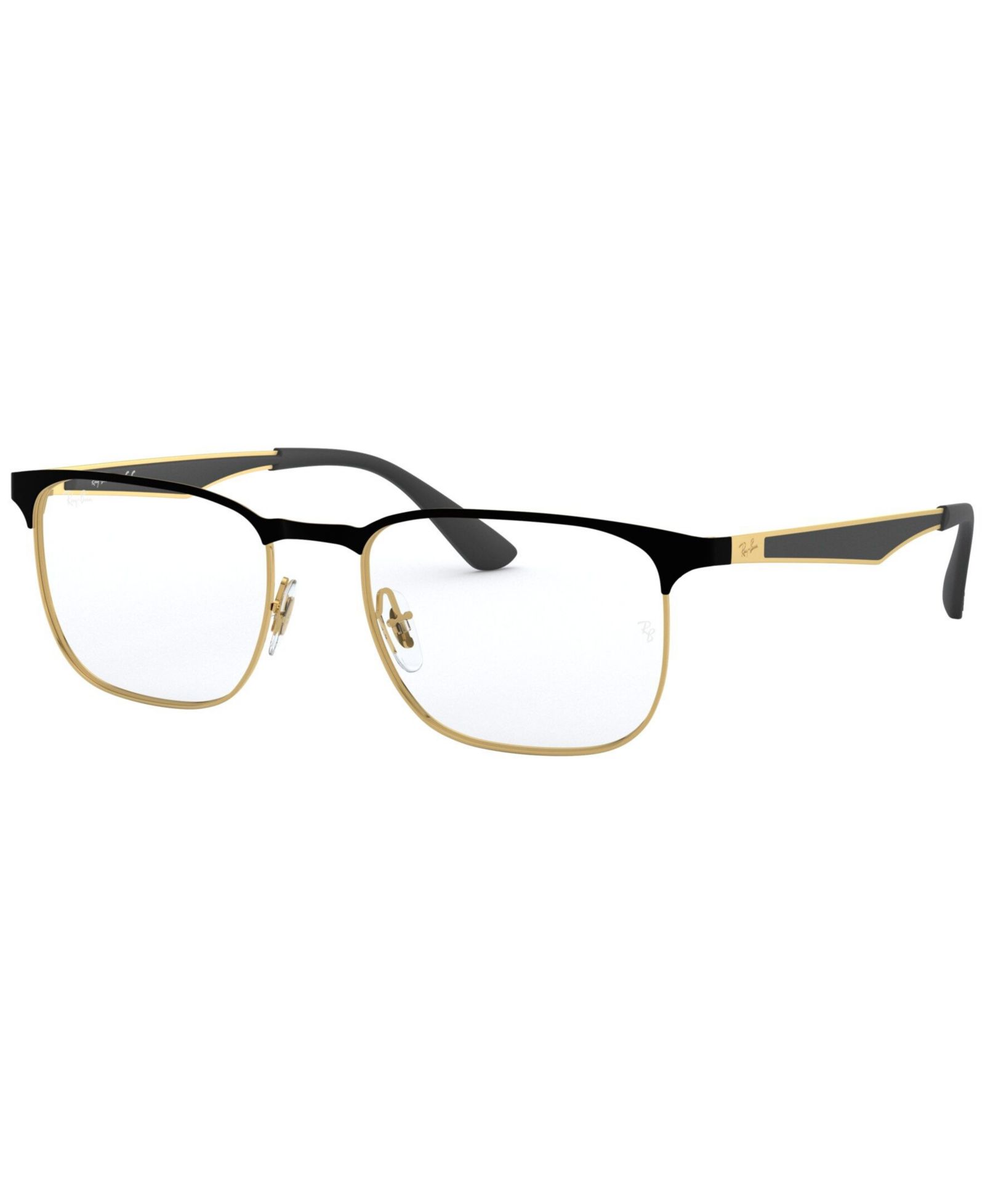 Ray-Ban Unisex Square Metal RB6363 Optics Eyeglasses
