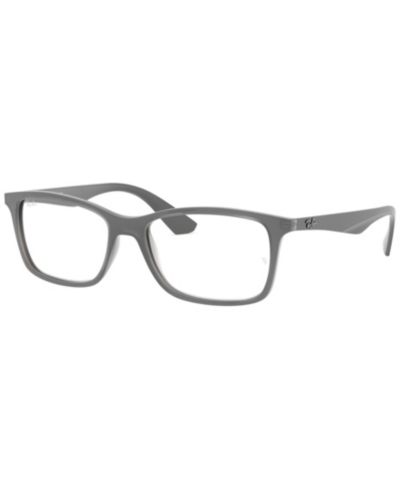 Ray-Ban Unisex Square Plastic RB7047 Optics Eyeglasses