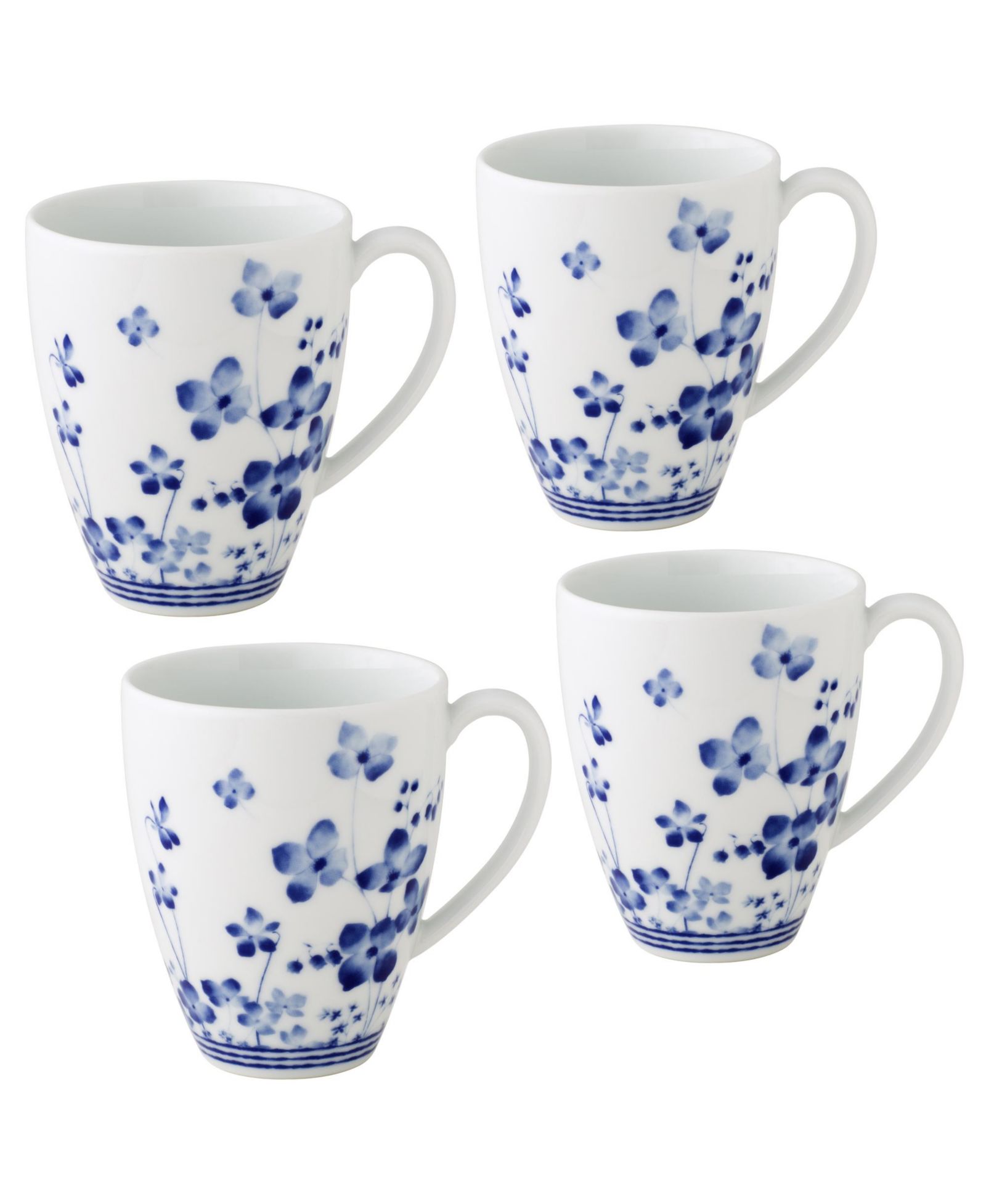 Набор из 4 кружек Noritake Bloomington Road, 4.75"