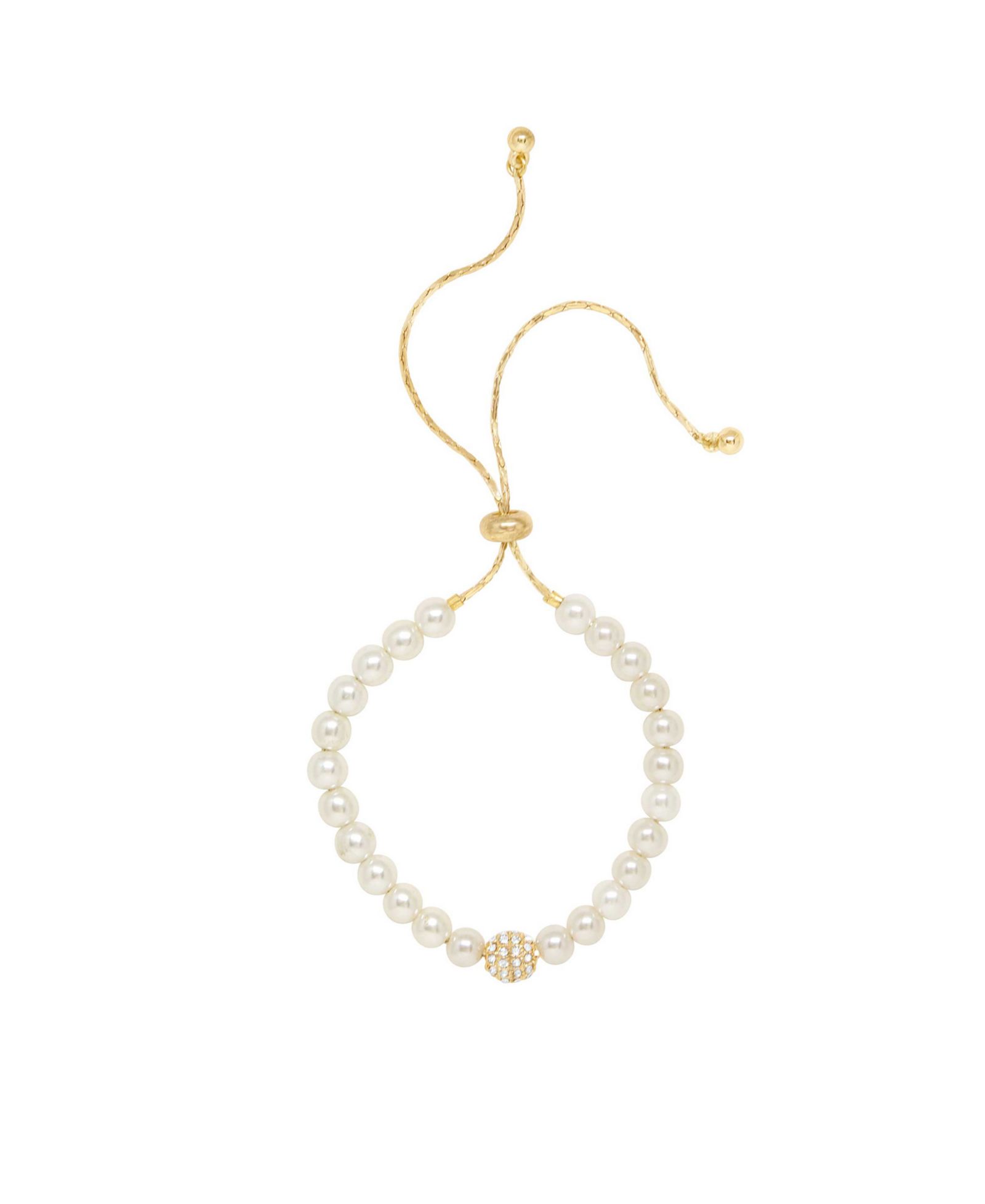 ETTIKA Adjustable Pearl Bracelet