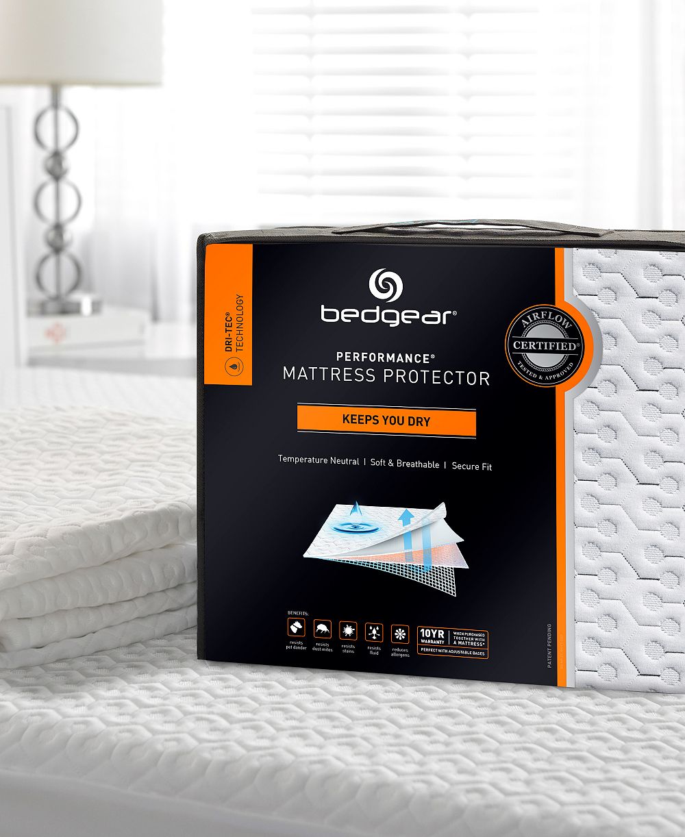 Bedgear Dri-Tec Mattress Protector, California King