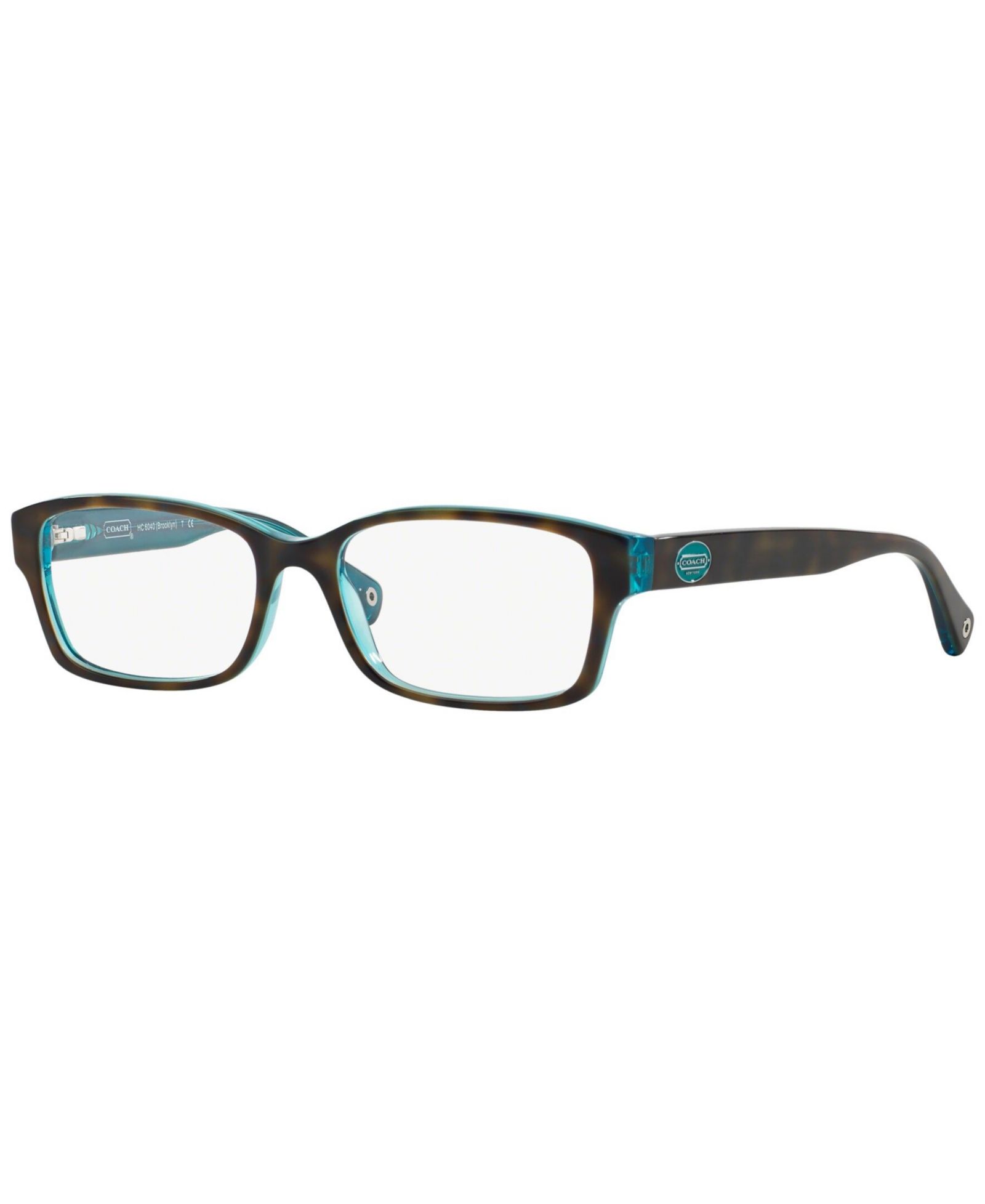 Coach Woman Rectangle Plastic HC6040 Brooklyn Eyeglasses