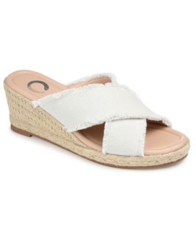 Босо sandals Journee Collection Women's Shanni Espadrille Wedge