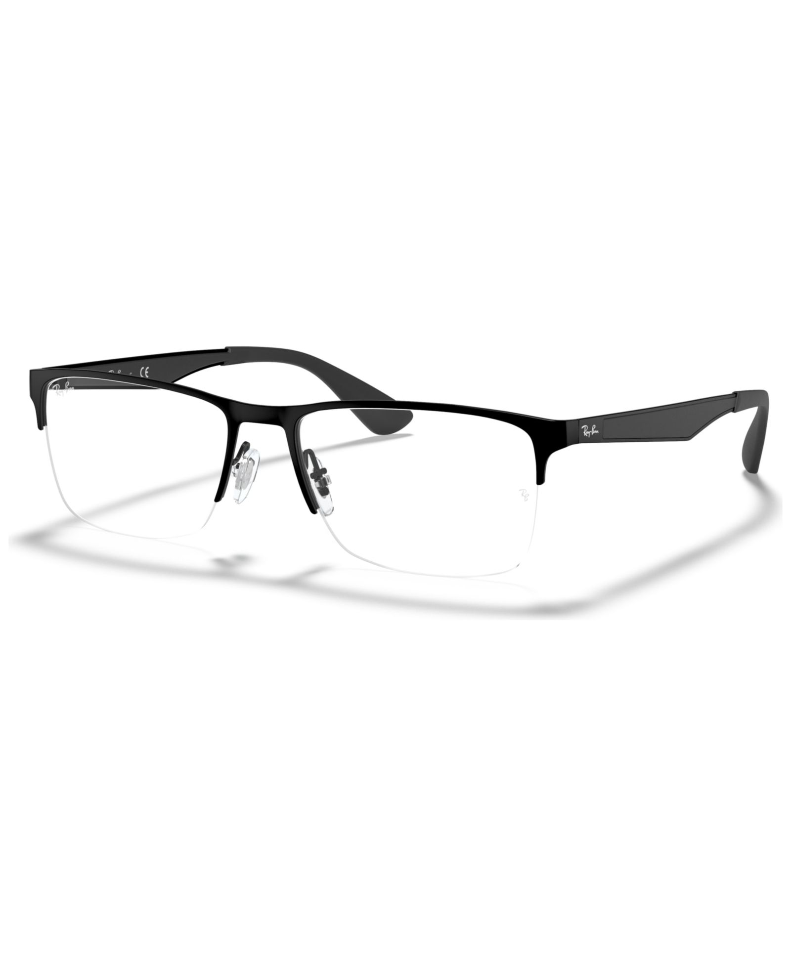 Ray-Ban унисекс прямоугольные металлические очки RB6335 Optics
