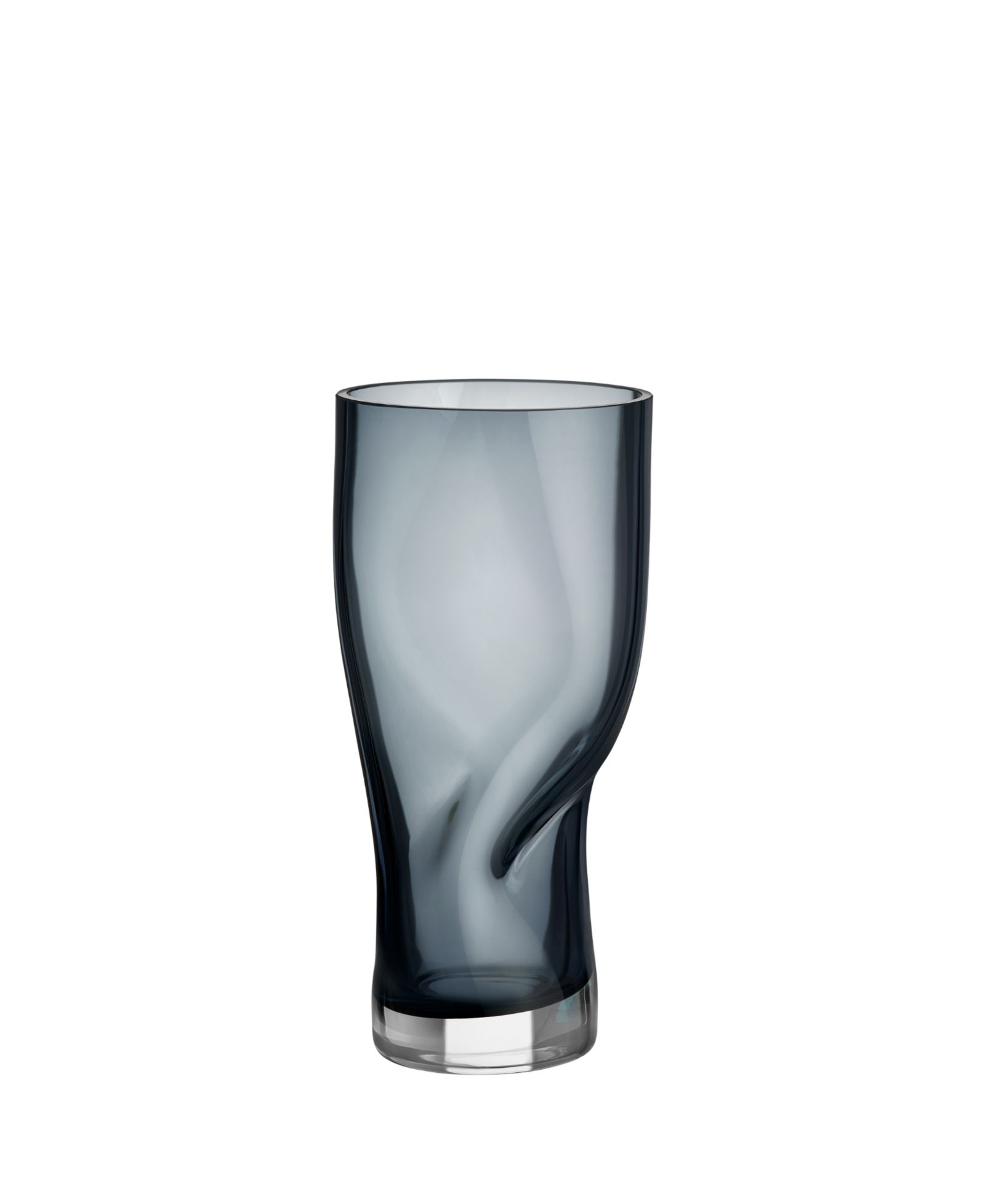 Ваза Orrefors Squeeze Blue Gray