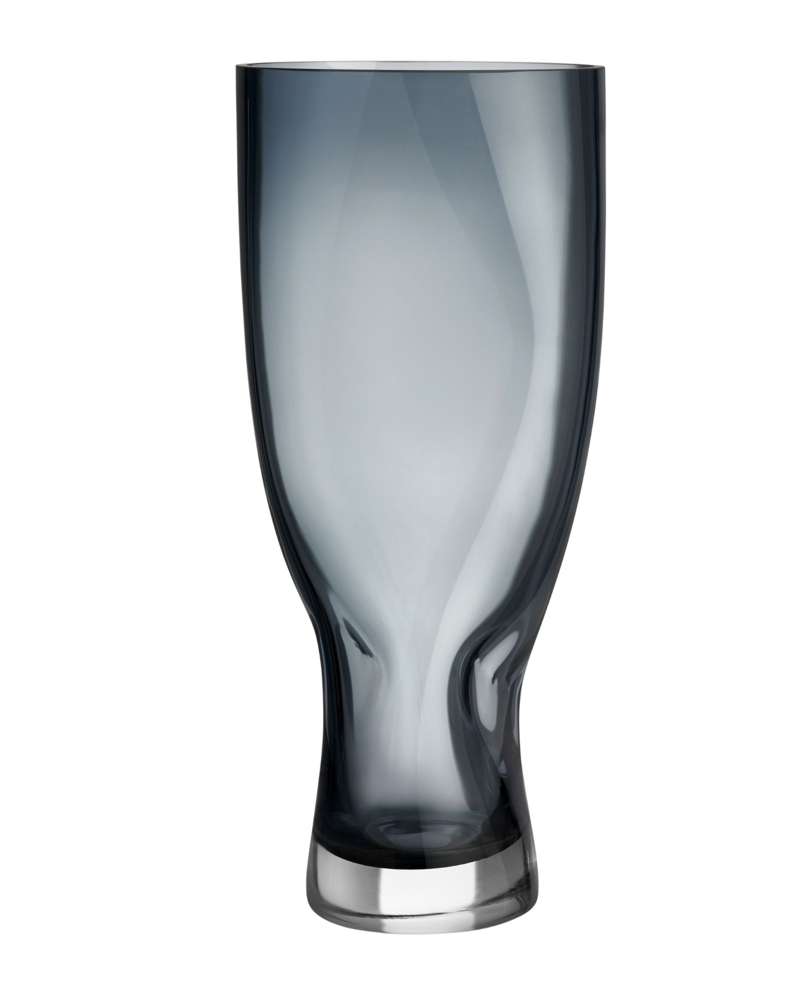 Ваза Orrefors Squeeze Blue Gray