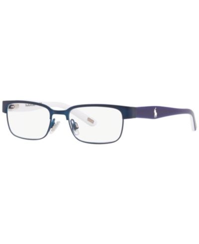 Polo Ralph Lauren Kids Rectangle Metal PP8036 Eyeglasses(Ages 07-10)